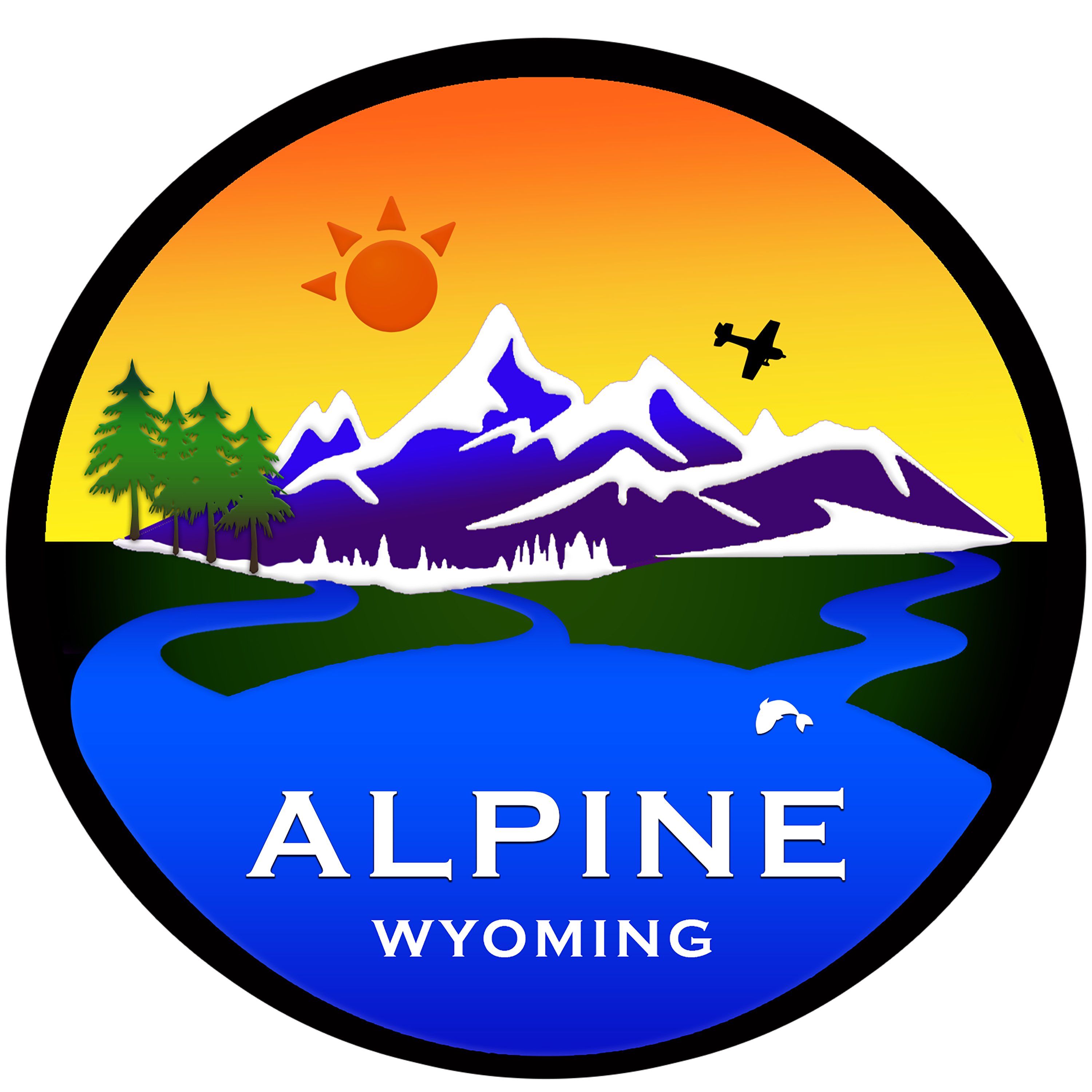 Alpine, WY Logo