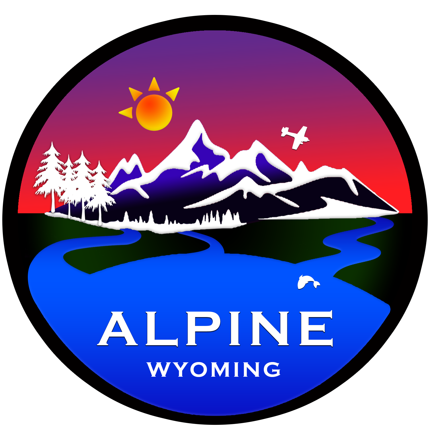 Alpine, WY Logo