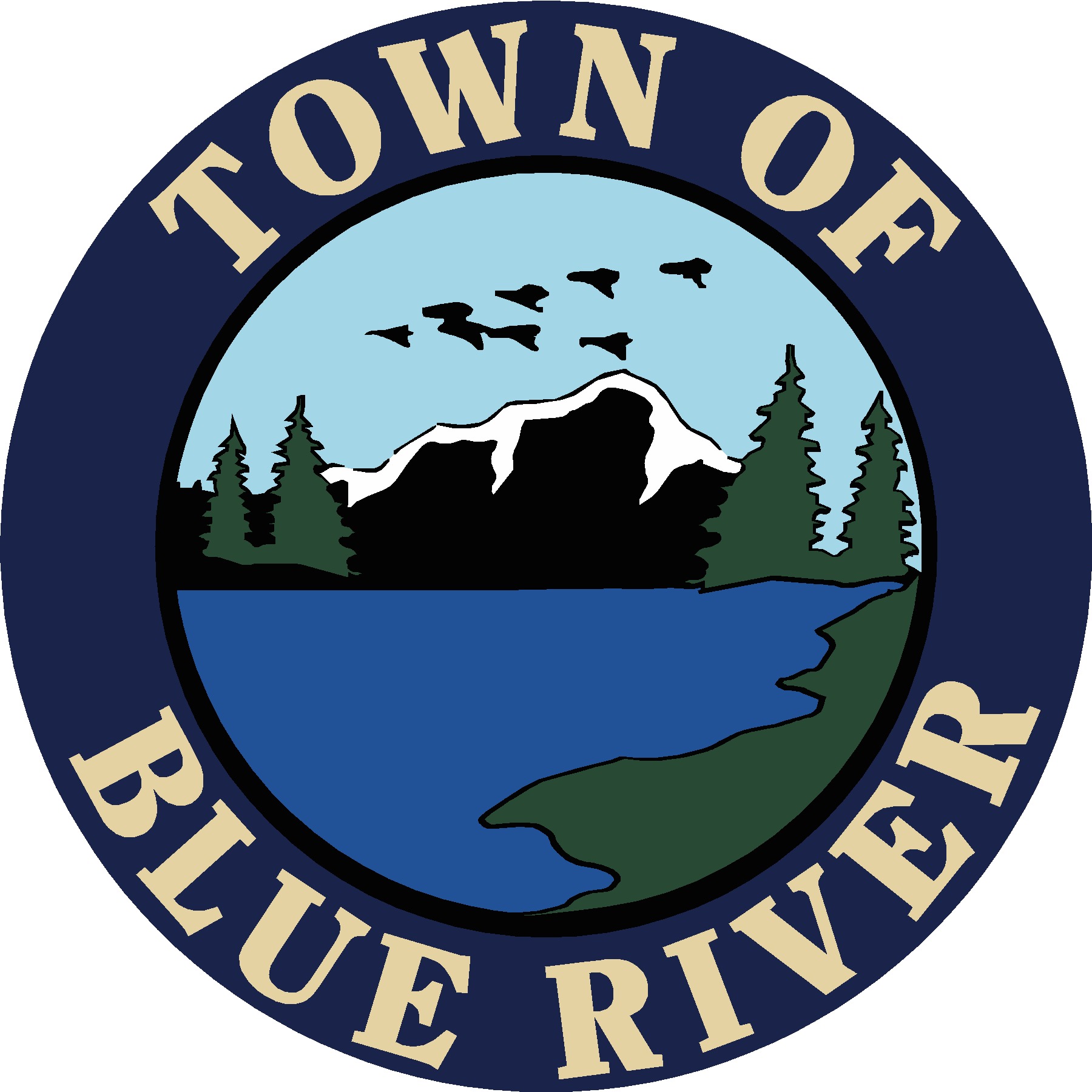 Blue River, CO Logo