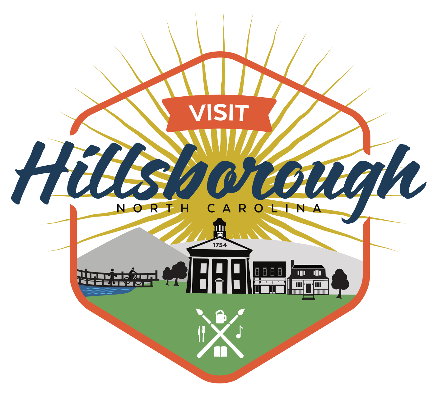 Hillsborough, NC Logo