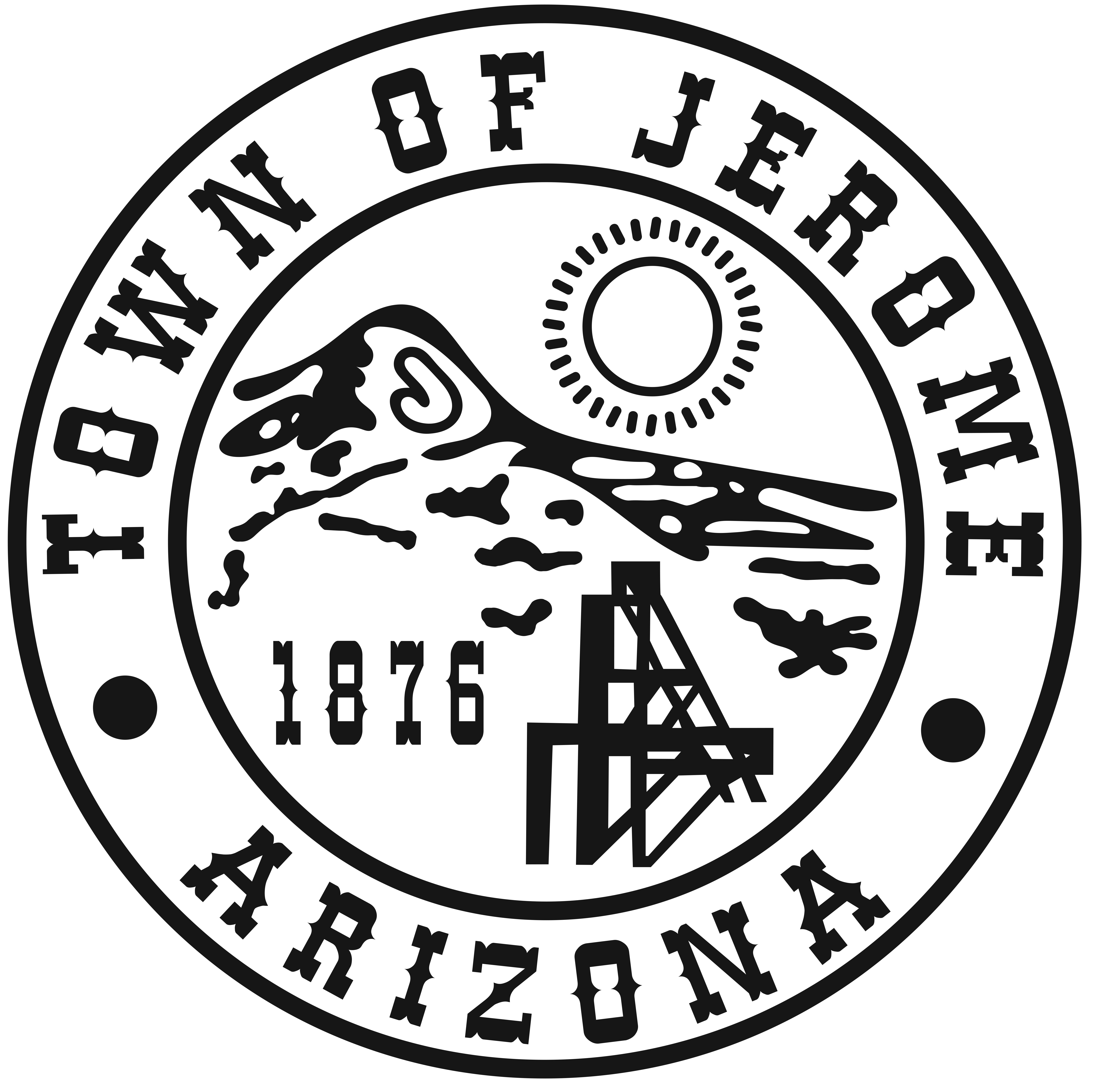 Jerome, AZ Logo